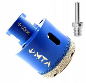 Wiertło Diamentowe 50mm Koronka Otwornica M14 Gres