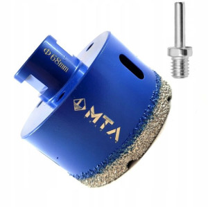 Wiertło Diamentowe 68mm Koronka Otwornica M14 Gres