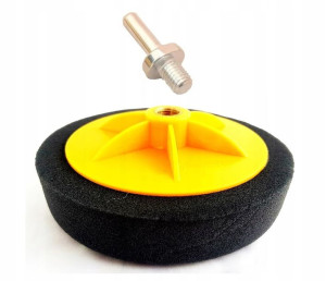 Pad Gąbka Polerska Miękka 150mm Gruba +ADAPTER M14
