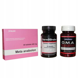 Max 3pak Meta + SarmDDrolon + Oma masa i siła