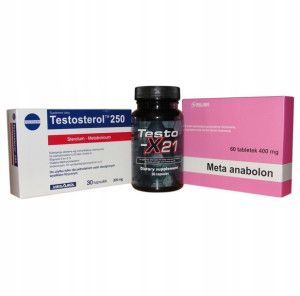 Meta + Testo + Testosterol Na masę i siłę