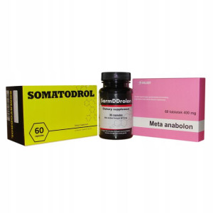 Meta Anabolon + SarmDDrolon + Somatodrol zestaw