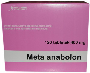 Meta Anabolon 120 tabletek na mase i siłę mięśni