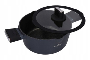 Garnek aluminiowy 28cm pokrywka Zwieger Vesna 5,5L