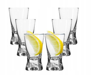 Kieliszki do wódki Krosno Shot 25 ml 6 sztuk