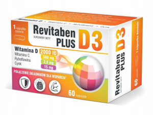 Nord Farm REVITABEN D3 PLUS witamina D witamina C