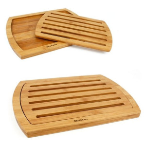 Bambusowa Deska do Krojenia Chleba Quttin GR-62324 (36 x 25 x 1,8 cm)