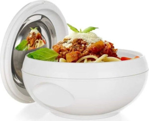 Termos obiadowy LUNCH BOX biały HOT&COLD 5 litrów