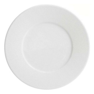 Talerz deserowy Globe Sahara Porcelana Biały (Ø 22 cm)