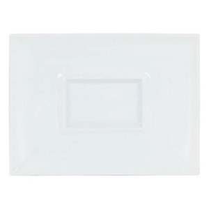 Plochá doska Gourmet Porcelana Biały (29,5 x 22 x 3 cm)