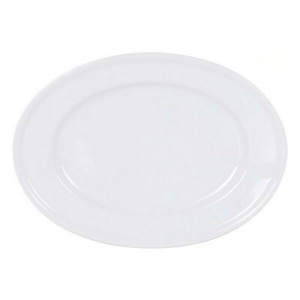 Półmisek Kuchenny Olympia Owal Porcelana Biały (31 cm)