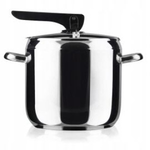 Duży szybkowar na gaz i indukcję 9L Banquet stal