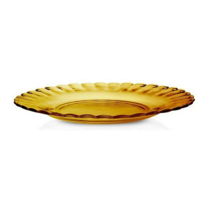 Talerz deserowy Duralex Picardie Szkło Bursztyn (ø 20,5 cm)