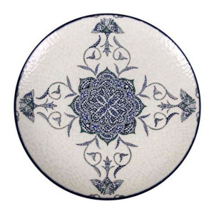 Plochá doska La Mediterránea Rosetta Porcelana Jasność (ø 26 x 2 cm)