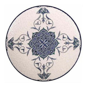 Talerz deserowy La Mediterránea Rosetta Porcelana Jasność (ø 20 x 2 cm)