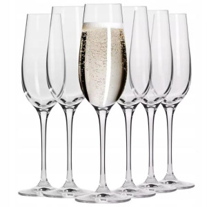 Kieliszki do szampana Krosno Harmony 180ml 6 szt.