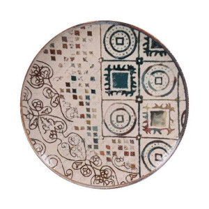 Plochá doska La Mediterránea Creta (ø 26 x 2 cm)