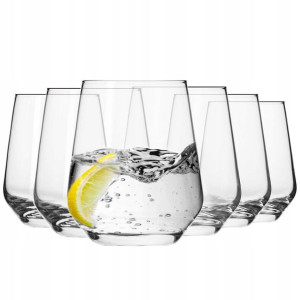 Krosno Splendour szklanki do napojów 400ml