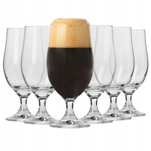 Kieliszek do wody piwa drinków 330ml KROSNO
