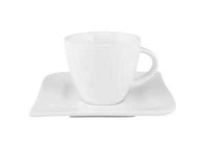 Ambition Fala filiżanka ze spodkiem do espresso