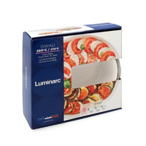 Półmisek Kuchenny Luminarc Diwali Biały Szkło (3 pcs)