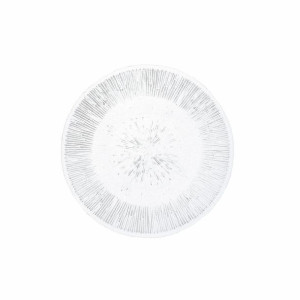 Plochá doska Quid Lonja Przezroczysty Szkło (Ø 21 cm) (Pack 6x)
