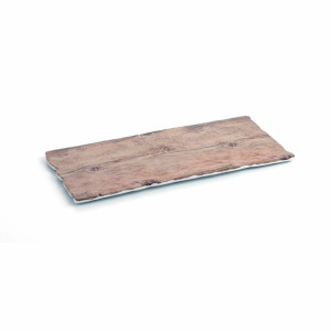 Talerz Quid A'Bordo Drewno Plastikowy (40 x 18 cm) (Pack 6x)