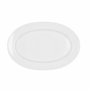 Półmisek Kuchenny Bidasoa Glacial Ceramika Biały (32 x 22 cm) (Pack 3x)