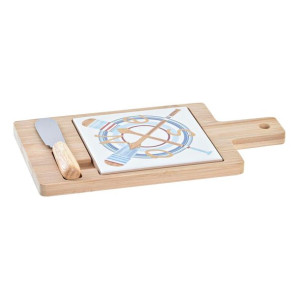 Deska do serów DKD Home Decor 21,5 x 11,8 x 1,5 cm Kamionka