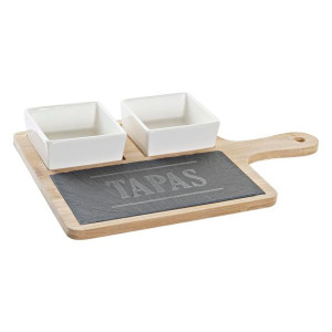 Zestaw do przystawek DKD Home Decor Tapas 31 x 20 x 5 cm Deska Kamionka