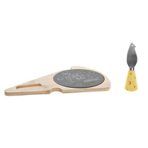 Deska do serów DKD Home Decor Say Cheese 28,5 x 20 x 2,3 cm Deska
