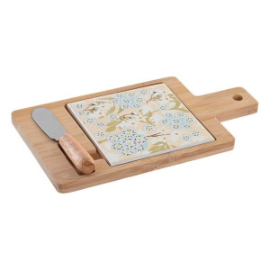 Tacka do przekąsek DKD Home Decor 21,5 x 11,8 x 1,5 cm Kamionka