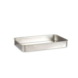 forma do pieczenia Srebrzysty Aluminium (32 x 7 x 51,5 cm)