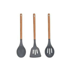 Zestaw Przyborów Kuchennych Bergner Greener Brązowy Drewno (3 pcs)