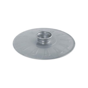 Plochá doska Metaltex Szary polipropylen (Ø 25,5 cm)