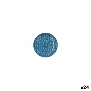 Plochá doska Ariane Ripple Ceramika Niebieski (10 cm) (24 Sztuk)