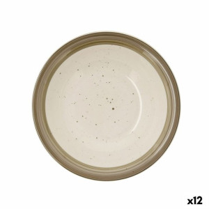 Talerz głęboki Quid Allegra Nature Ceramika Dwuowy (ø 21,5 cm) (12 Sztuk)