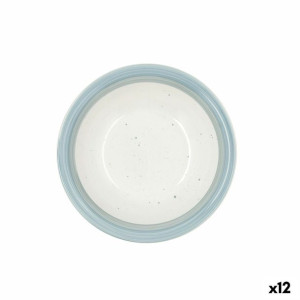 Talerz głęboki Quid Allegra Aqua Ceramika Dwuowy (ø 21,5 cm) (12 Sztuk)