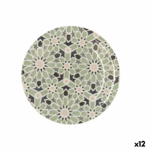 Talerz deserowy Quid Astro Ceramika Wielokolorowy (20 cm) (12 Sztuk)