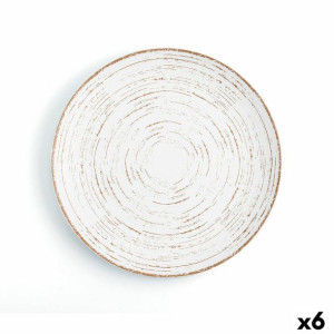 Plochá doska Ariane Tornado Ceramika Dwuowy (Ø 31 cm) (6 Sztuk)