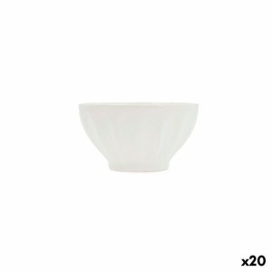 Miska Bidasoa Romantic Ivory Ceramika Biały (Ø 14 cm) (20 Sztuk)