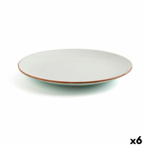Plochá doska Ariane Terra Ceramika Beżowy (Ø 31 cm) (6 Sztuk)
