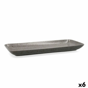 Półmisek Kuchenny Ariane Oxide Ceramika Szary (36 x 16,5  cm) (6 Sztuk)