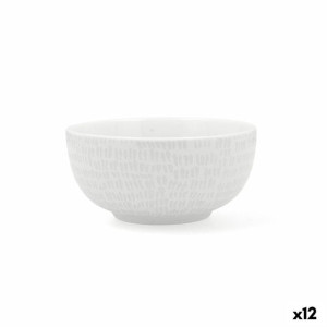 Miska Ariane Ripple Ceramika Biały (12 cm) (12 Sztuk)