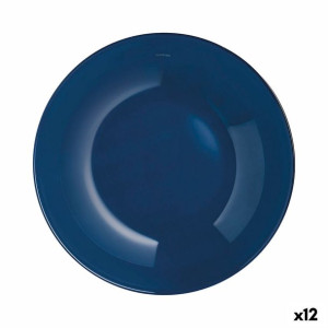 Talerz głęboki Luminarc Arty Niebieski Szkło (20 cm) (12 Sztuk)