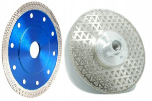 Zestaw Tarcz Do Cięcia I Szlifowania Gresu 125mm