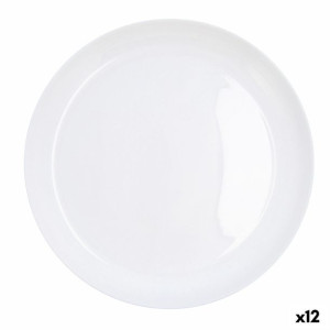 Talerz płaski Luminarc Friends Time Biały Szkło (Ø 29 cm) (12 Sztuk)