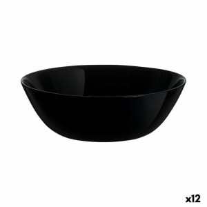 Miska Arcopal Zelie Uniwersalny Czarny Szkło (16 cm) (12 Sztuk)