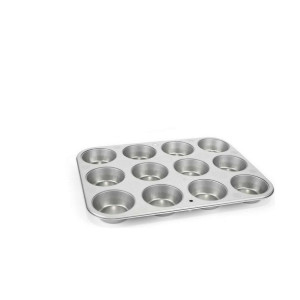 Forma na Flan Quttin Stal węglowa 12 Sztuk 35 x 26 x 35 cm