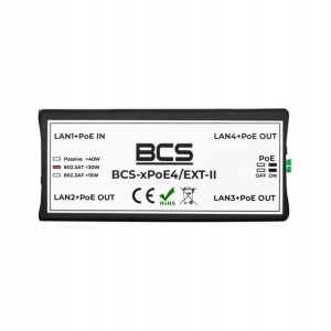Extender BCS-xPoE4/EXT-II